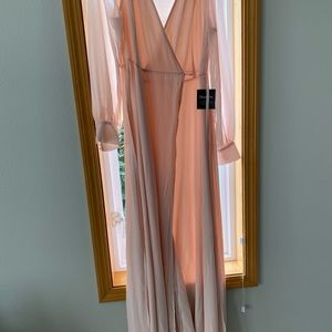 Blush Bridesmaid dress or party dress